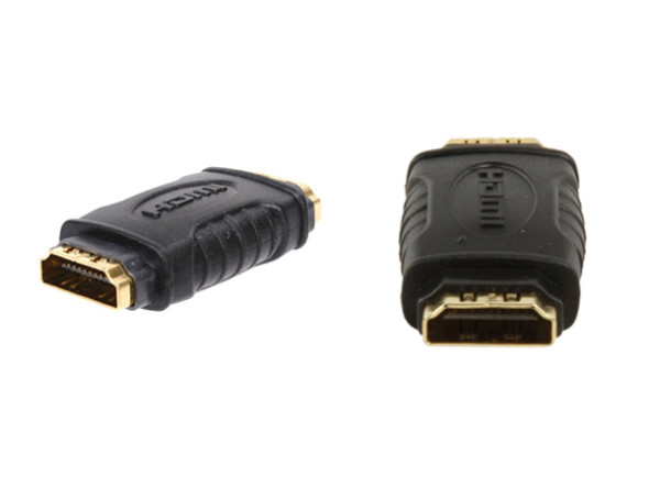 SMI Adaptador HDMI Fêmea / HDMI Fêmea – Dourada SMI Adaptador HDMI Fêmea / HDMI Fêmea – Dourada